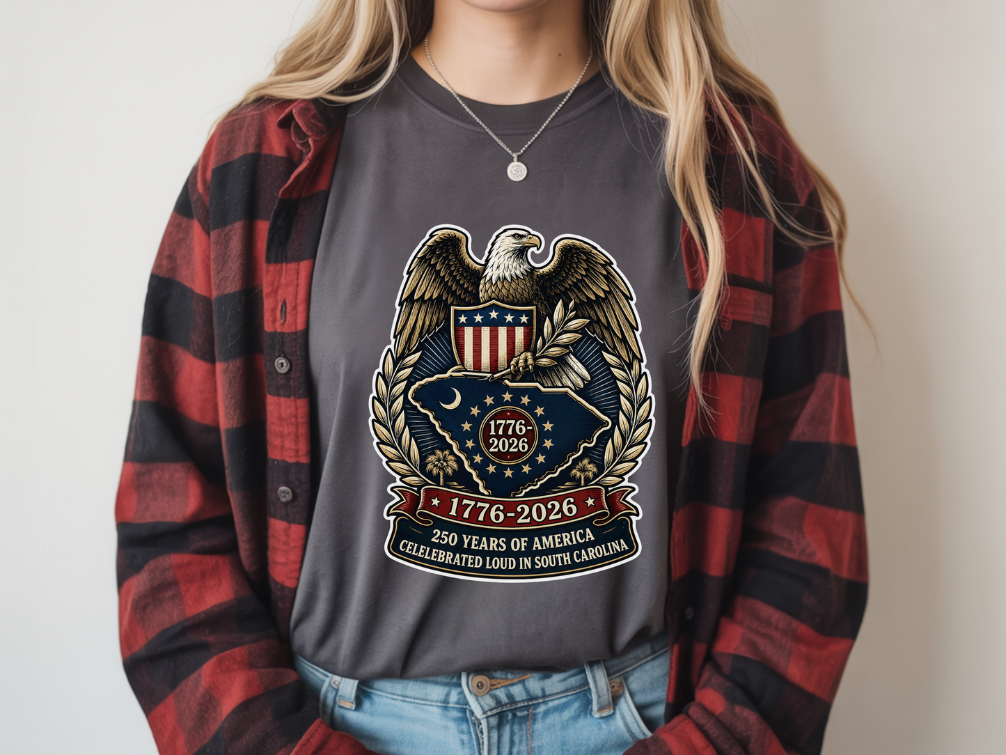 Vintage South Carolina America 250 Tee