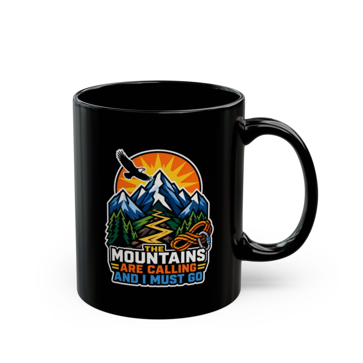 The Mountains Are Calling Mountain Adventure Mug
