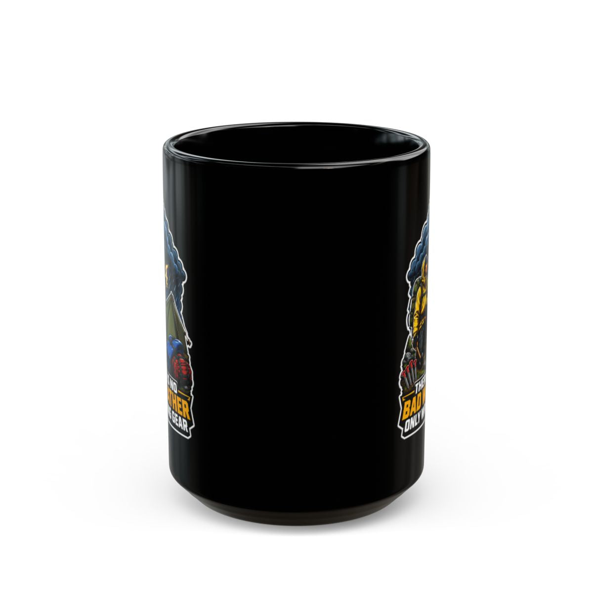 There Is No Bad Weather Only Wrong Gear Mug | Camping Mug | Hiking Coffee Mug | Outdoor Adventure Gift | Nature Lover Mug | Camper Gift