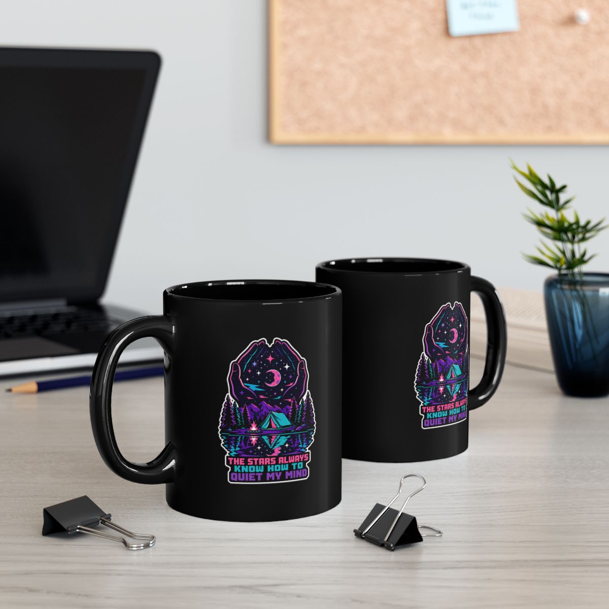 The Stars Always Know How to Quiet My Mind Mug | Camping Mug | Stargazing Gift | Nature Lover Coffee Mug | Hiking Gift | Outdoor Mug