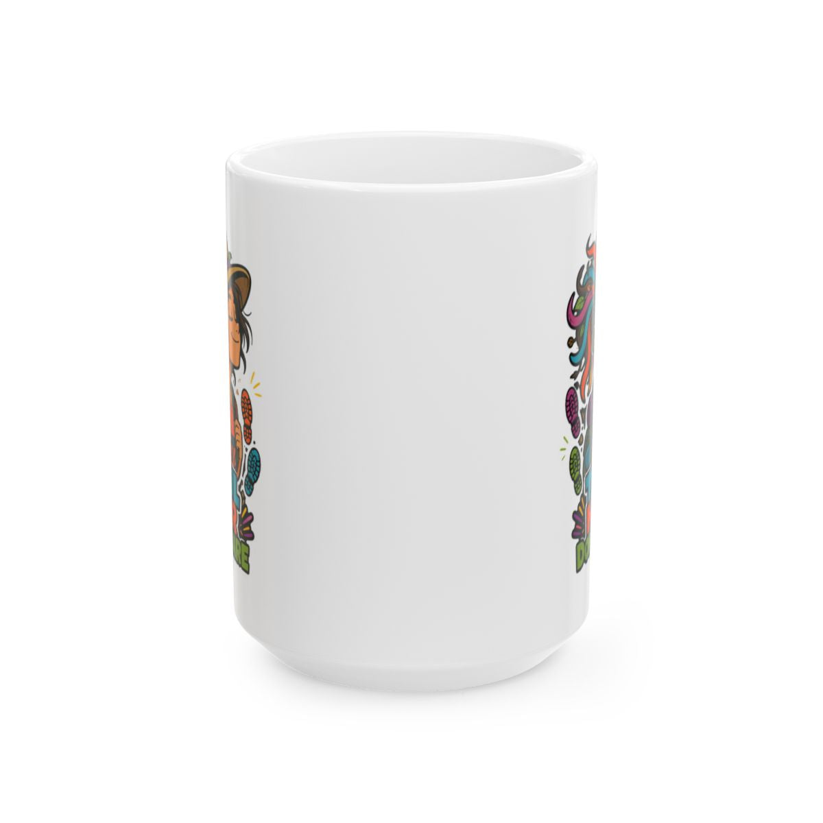 Trail Hair Don't Care Mug | Funny Hiking Mug | Camping Coffee Cup | Gift for Hiker | Nature Lover Mug | Backpacking Gift | Women's Outdoor Mug