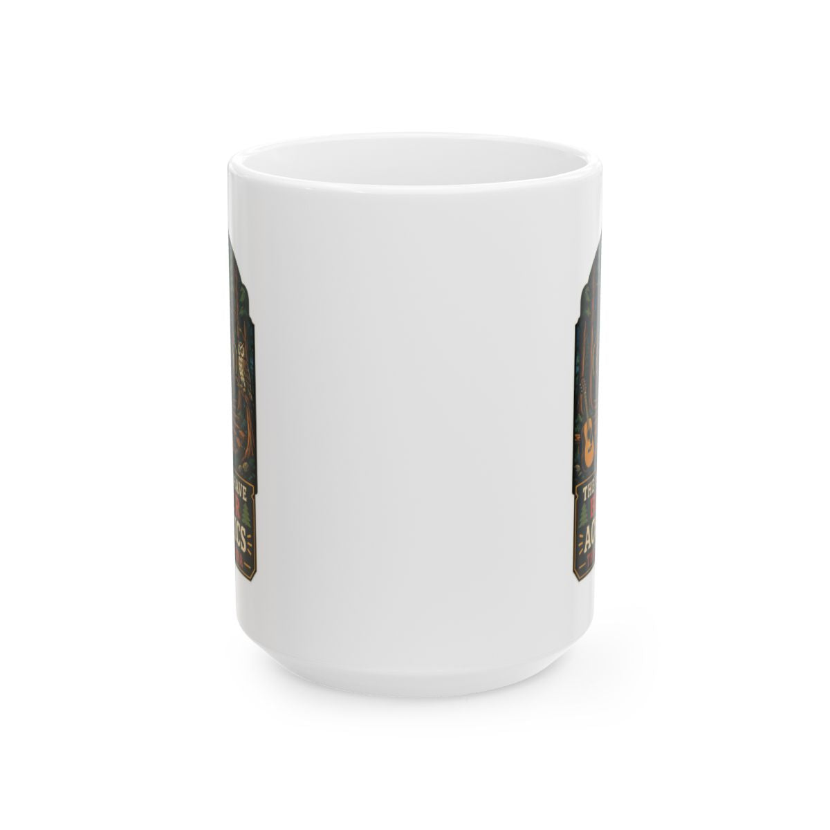 The Woods Have Better Acoustics Than Any Arena Mug | Guitar Mug | Camping Coffee Mug | Music Lover Gift | Campfire Mug | Nature Lover Gift